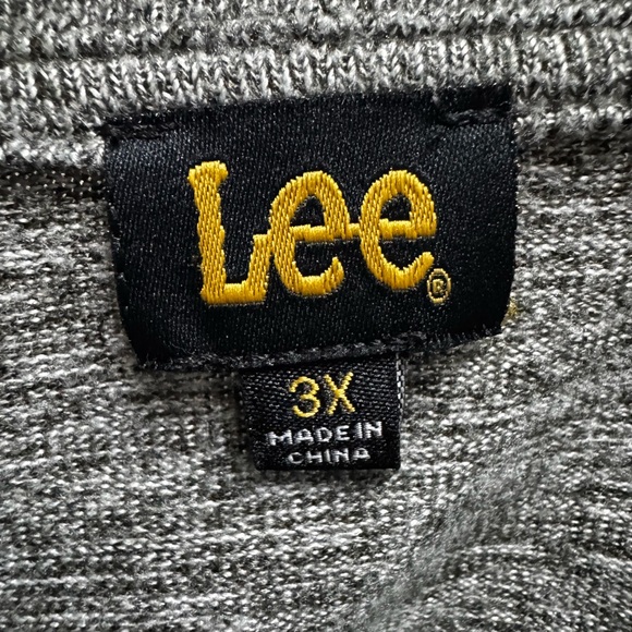 Lee Women's Heather Gray Long Sleeve Top - Picture 2 of 3